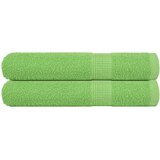  Ručnici FROGN 2 kom Jabučno zelene boje 100x200 cm 360 g/m² | shoptok.hr