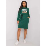 LAKERTA Dress-LK-SK-508299.30-dark green | Shoptok.si