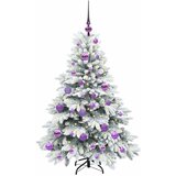  Umjetno božićno drvce s stalakom Bijelo 120 cm PE i PVC | shoptok.hr