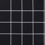  Jastuk za palete crni karirani 58x58x10 cm od tkanine Oxford | shoptok.hr