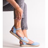 Big Star Blue slingback espadrilles | shoptok.hr