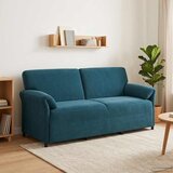 SOFA za 3 osobe Plava 198 x 83 x 95 cm Baršun Cijene
