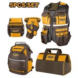 Ingco Set 5/1 (RANAC+TORBA+POJAS+PRSLUK) SUPER COS23090 | ePonuda.com