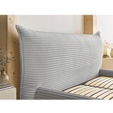 Bobochic Paris Svijetlo sivi tapecirani bračni krevet s prostorom za odlaganje s podnicom 160x200 cm Jade – | shoptok.hr