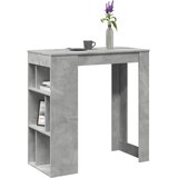  Barski stol s stalcima boja betona 102 x 50 x 103,5 cm drveni | shoptok.hr