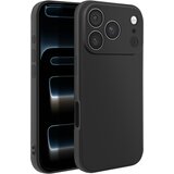 AVIZAR Ovitek za iPhone 17 Pro iz Mehkega Silikona, Proti Prstnim Odtisom, Ultra Tanek, Črna, (5000189498) | Shoptok.si