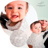 SCHMUSEWOLKE KENGURU bela, barve kapučina | Shoptok.si