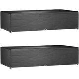  Navlake za vrtni namještaj 2 kom 315 x 160 x 75 cm pravokutne | Eponuda.com