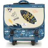 Pol Fox CARTABLE TROLLEY 38 CM A ROULETTES Plava | shoptok.hr