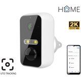 iGET 75020831 - Pametna kamera sa 2K senzorom, 9600 mAh baterijom, IP65 zaštitom, Wi-Fi, Tuya, bela | Eponuda.com