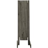  Vrtna rešetkasta ograda siva 150 x 80 cm od masivne jelovine | shoptok.hr