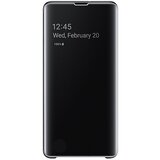Samsung original torbica Clear View EF-ZG975CBE za Galaxy S10 Plus G975 - črna Cene