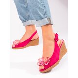 W. POTOCKI Women's sandals pink espadrilles Potocki Cene