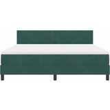  LED Box Spring Krevet Tamnozelena 180 x 200 cm Baršun | shoptok.hr