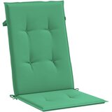  Jastuci za vrtne stolice 6 kom zeleni 120x50x3 cm od tkanine | Eponuda.com