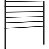 Maison Chic kovinsko posteljno vzglavje - vzglavna omarica - nočna omarica črno 100 cm, (21705103) Cene