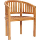 The Living Store Stol v obliki banane trdna tikovina - Vrtni Stol, (21462074) Cene