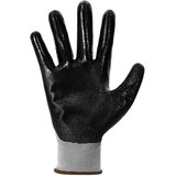 Rukavice za rad 12 pcs Siva i crna 8 / m Poliester | Eponuda.com