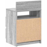  Noćni ormarići 2 kom s 2 ladice sivi Sonoma 40x33x60 cm | shoptok.hr