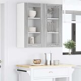 Viseći ormarić s pohranom 2 pcs Siva Sonoma 40 x 31 x 80 cm | Eponuda.ba