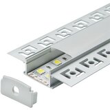 Mitea Lighting aluminijumski profil za led trake ugradni set sa difuzorom 14x61x2000mm MA6114 | Eponuda.com