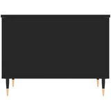  Stolić za kavu crni 60 x 44 5 x 45 cm od konstruiranog drva | shoptok.hr