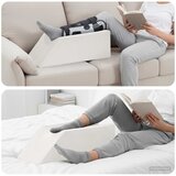  Jastučić za noge Jednobojno Bijelo 68 x 25 x 21,5 cm PU pjena | shoptok.hr