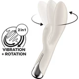 Satisfyer Vibrator Spinning Rabbit 1, bež