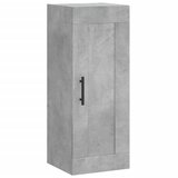 Maison Chic Stenska omarica - Zidna omarica betonsko siva 34,5x34x90 cm inženirski les iu509, (22062848) Cene