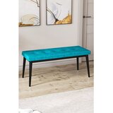 Hanah home klupa Pera Bench, 105 cm, tirkizna / crna | Eponuda.com