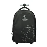 Školski ruksak na kotačima Trolley UEFA Black