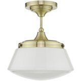  Där Lighting CAD0175 -Kupatilski prislonjen luster CADEN 1xE27/60W/230V IP44 mesing Cene