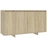 Maison Chic Komoda - Predalnik sonoma hrast 135x41x75 cm iverna plošča, (21717716) Cene