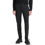 Antony Morato Hlače BJORN SKINNY FIT WITH METAL BADGE MMTR00765-FA600297 Črna | Shoptok.si