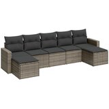  7-dijelni set vrtnih sofa sivi od poliratana | shoptok.hr