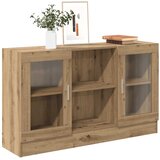  Komoda boja hrasta artisan 120x30,5x70 cm od konstruiranog drva Smeđa | shoptok.hr