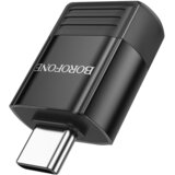 Borofone adapter OTG BV18 - Type C v USB - črn | Shoptok.si