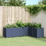  Vrtna sadilica plava siva 160 x 120 x 53 cm PP | shoptok.hr