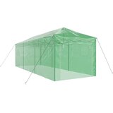  Staklenik s sklopivim okvirom Zelena 290 x 870 x 315 cm Željezo | shoptok.hr