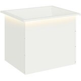  Vrtna posuda za sadnju s LED svjetlom Bijela 50 x 60 x 48 cm | shoptok.hr