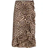 Ženska suknja JREBWDIANA RUFFLE WRAP SKIRT, Bež