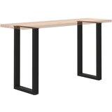  Noge za barski stol U-oblika 2 kom Crne 40 x (90-91) cm Čelik | shoptok.hr