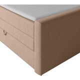 MID.YOU POSTELJA BOXSPRING 180 cm x 200 cm , kovina, umetna masa, tekstil, karton, leseni material naravne barve | Shoptok.si
