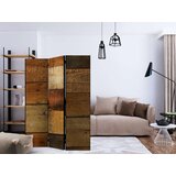  Paravan u 3 dijela - Wooden Textures [Room Dividers] 135x172 | shoptok.hr