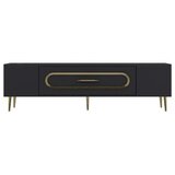 Hanah home tv polica Dekop3 anthracite gold