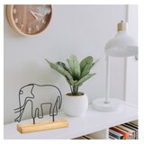 WALLXPERT decorative object figura elephant black | ePonuda.com