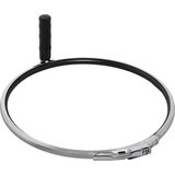 Flora Držalo za vreče za smeti, za prostornino 120 l, DE 5 kosov, srebrne / črne barve | Shoptok.si