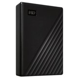 Western Digital WD My Passport 5TB prenosni trdi disk (HDD), združljiv z USB 3.0 in USB 2.0, črna, maloprodajna embalaža | Shoptok.si
