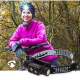 Nedis LHLR10WBK- LED prigušiva punjiva čelna lampa LED/10W/5V 2200 mAh IPX8 crna | Eponuda.com