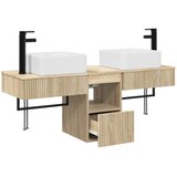  Set ormarića za kupaonicu 3 kom. Hrast sonoma 53 x 35 x 39 cm | shoptok.hr
